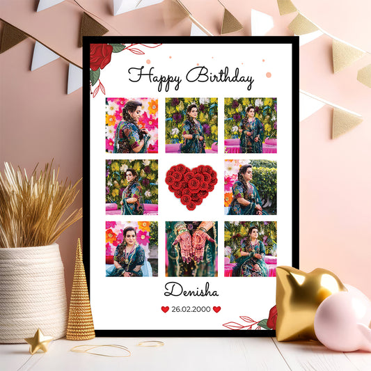 Birthday photo frame-20