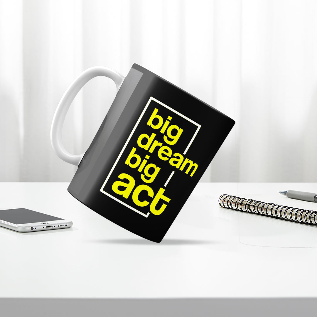 Big drame big act mug