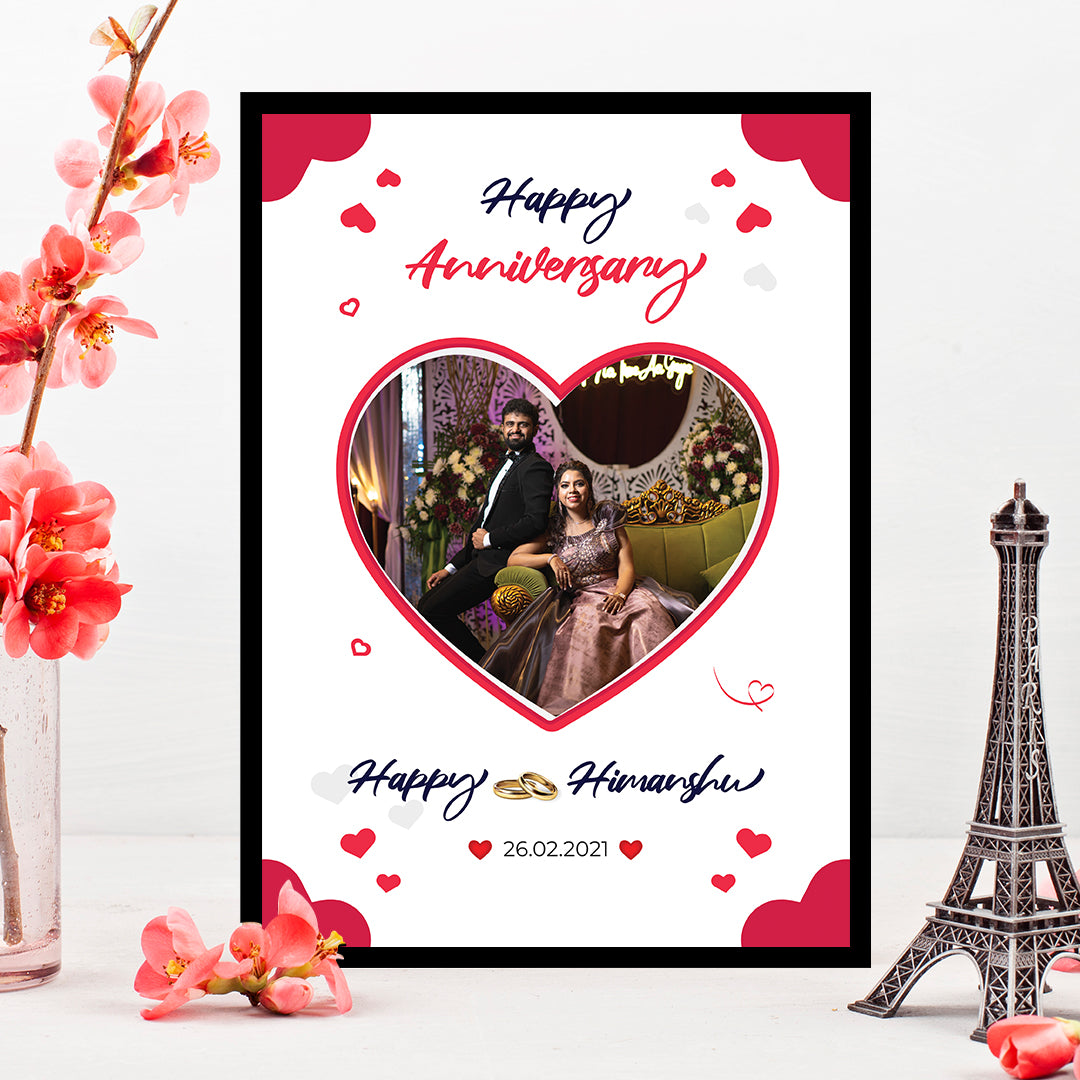 Anniversary photo frame-21