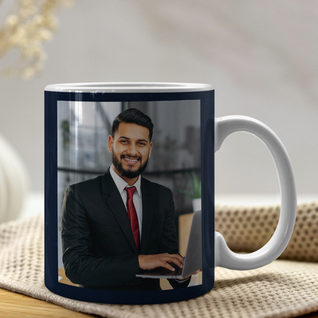 Dream bigger work harder mug