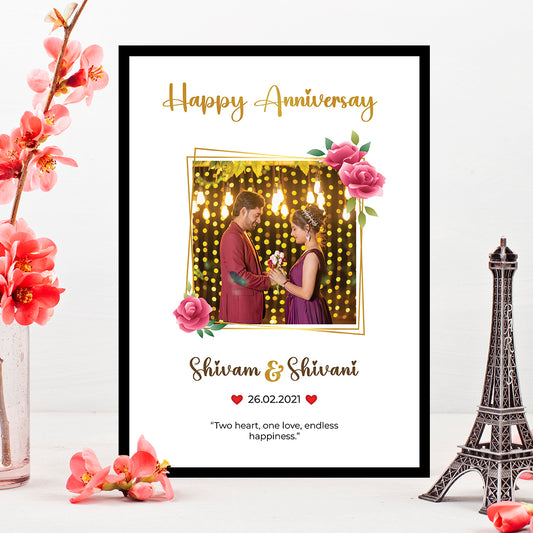 Anniversary photo frame-22