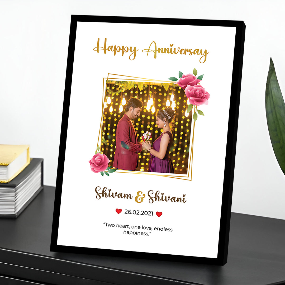 Anniversary photo frame-22