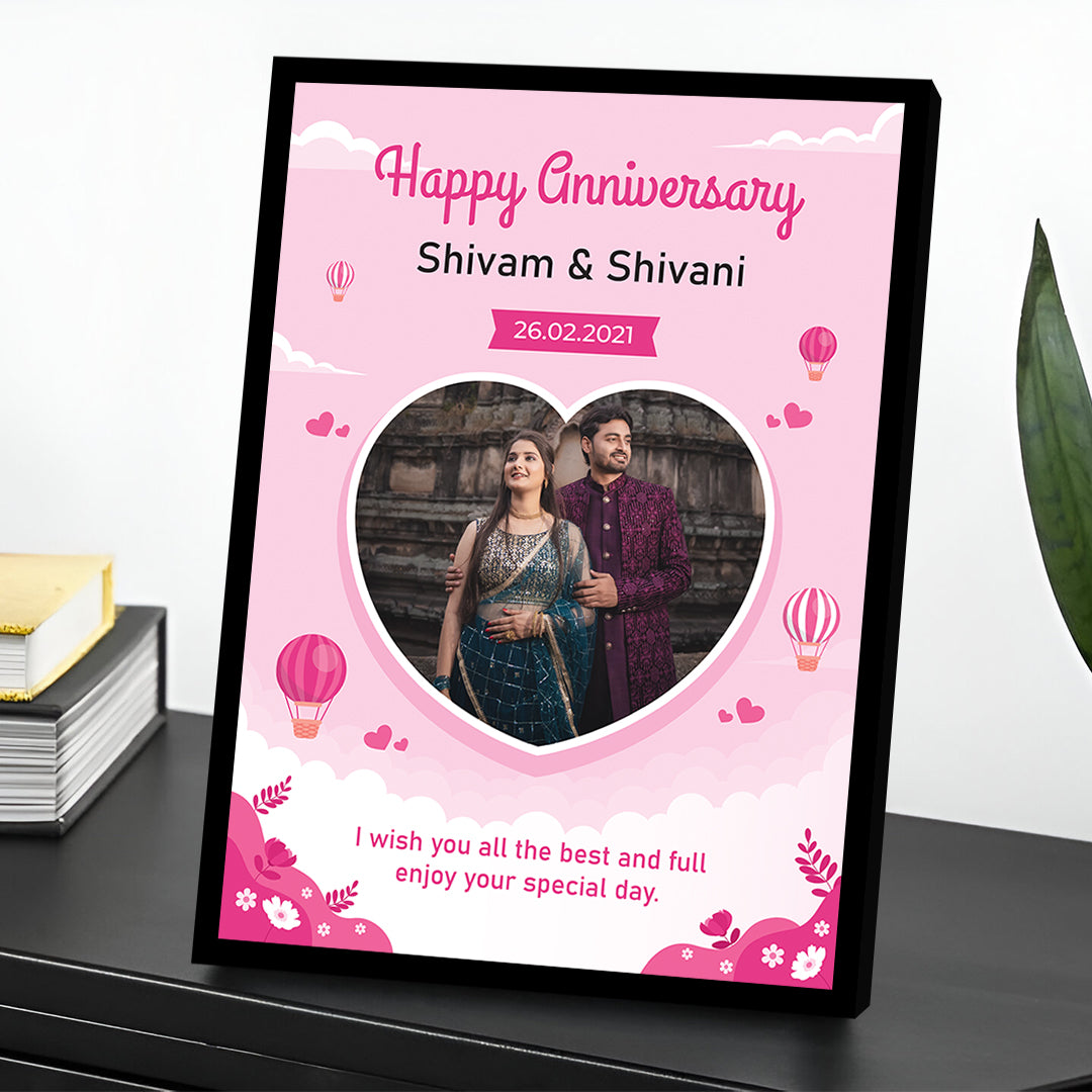 Anniversary photo frame-23