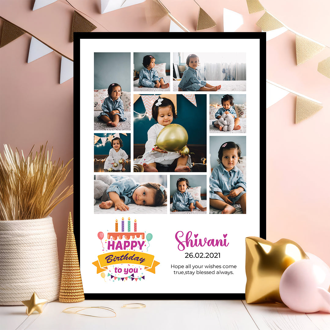 Birthday photo frame-23