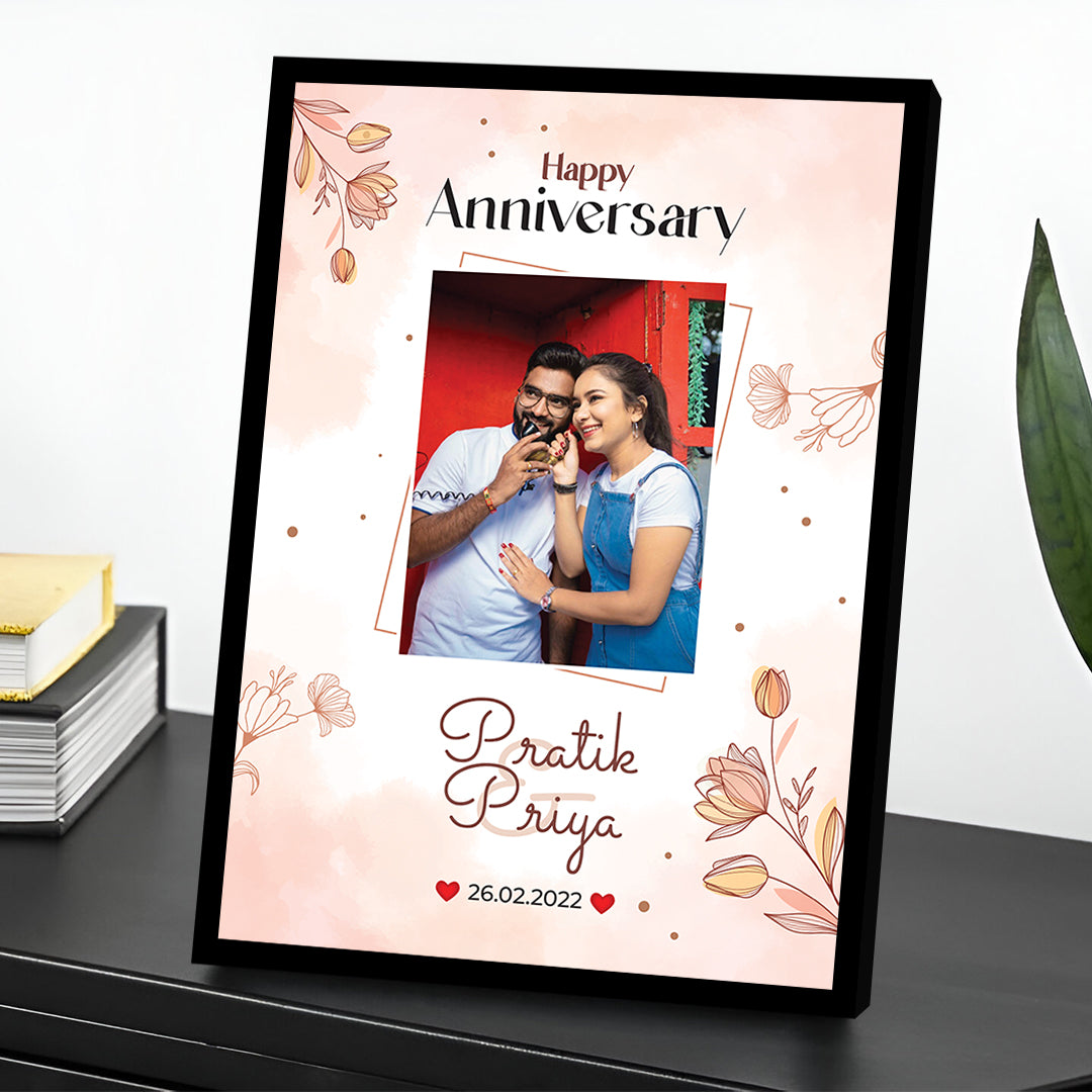 Anniversary photo frame-24