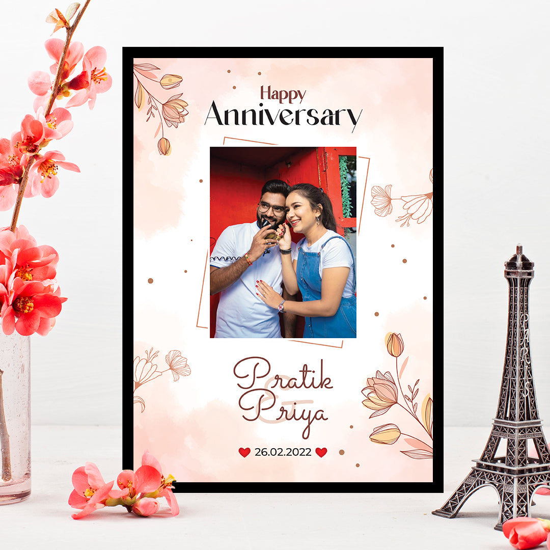 Anniversary photo frame-24