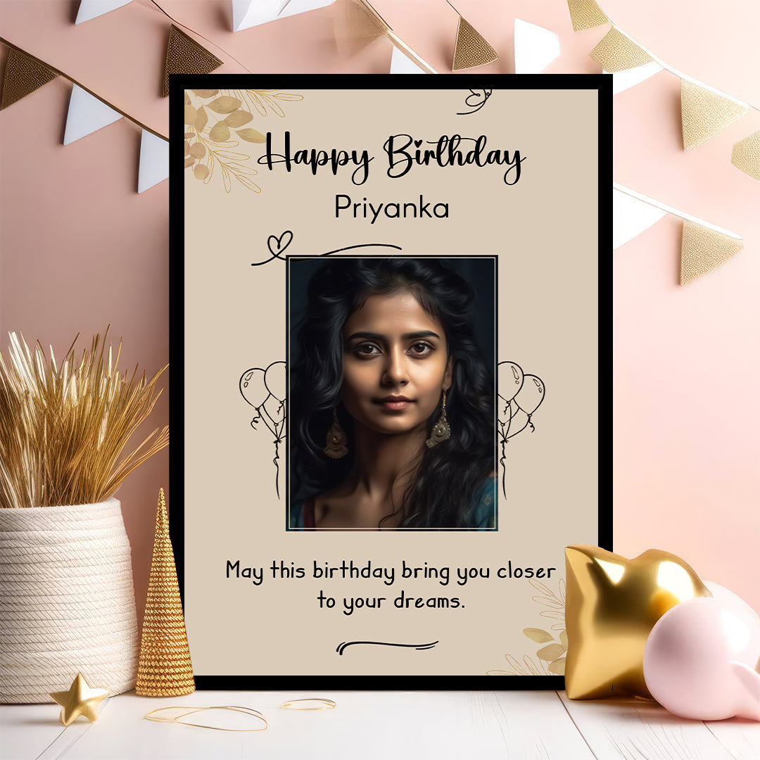 Birthday photo frame-25