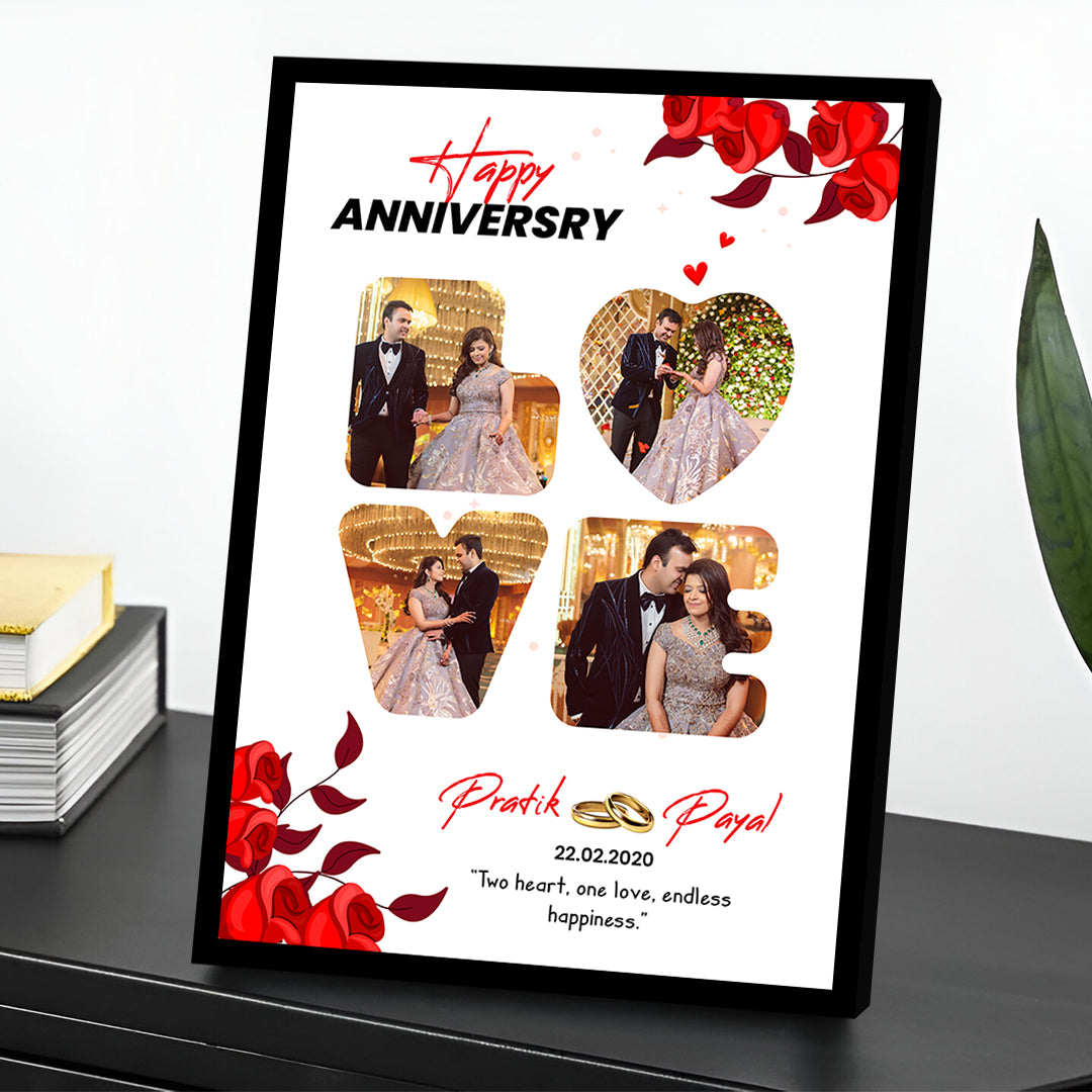 Anniversary photo frame-26