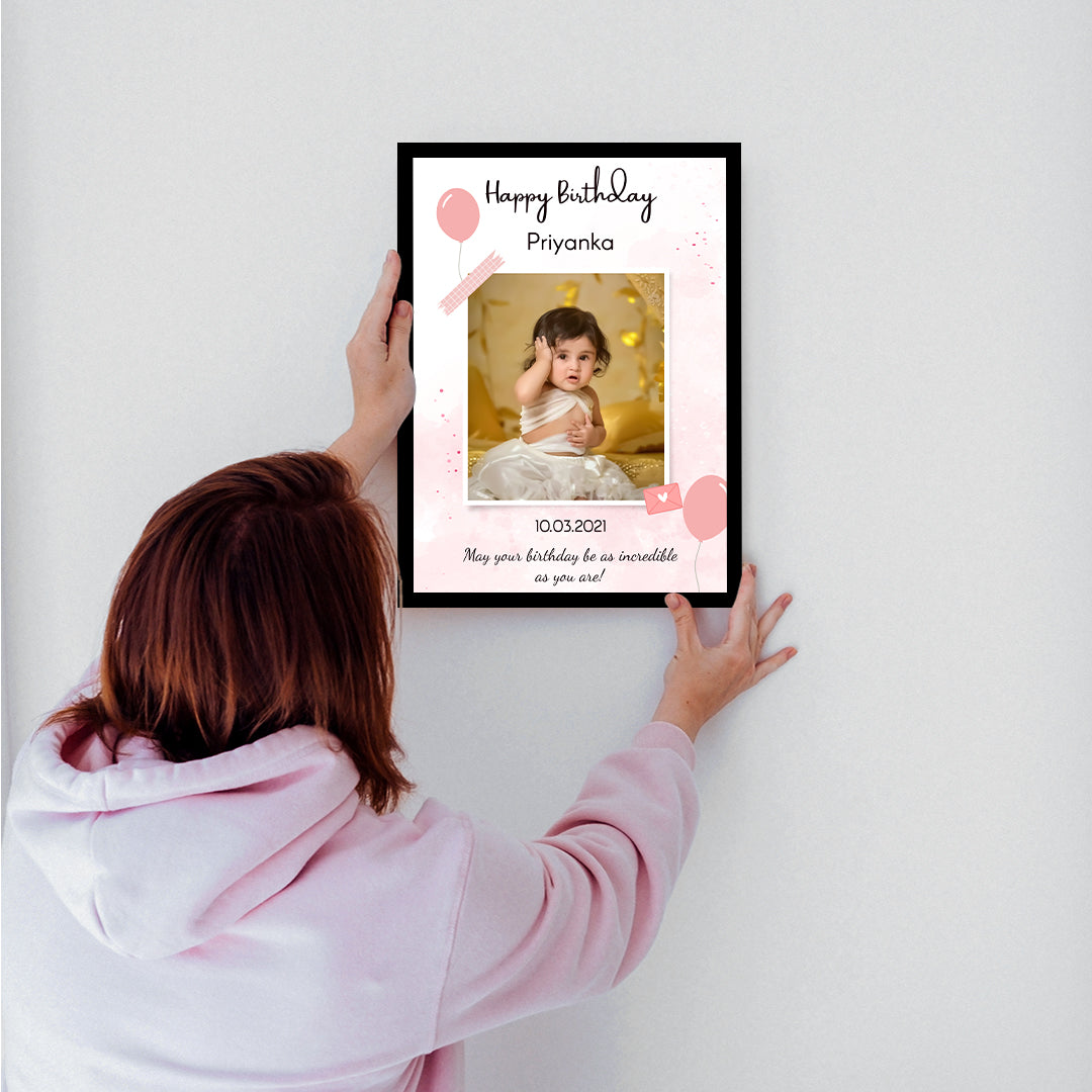 Birthday photo frame-26