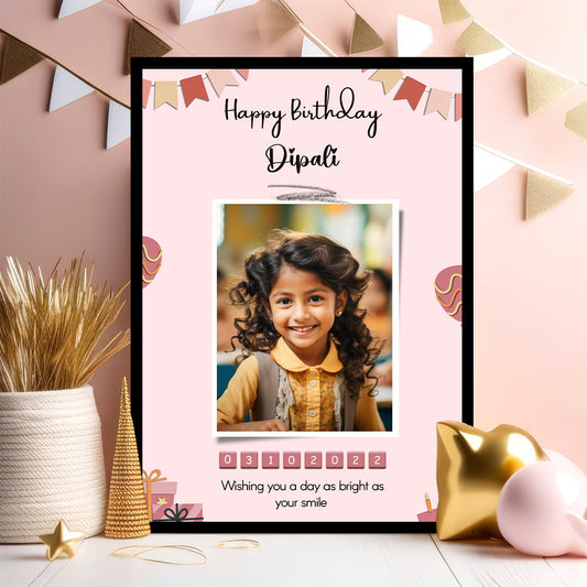 Birthday photo frame-27