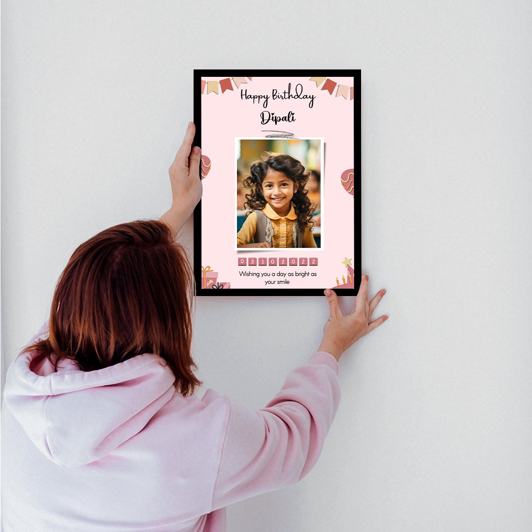 Birthday photo frame-27