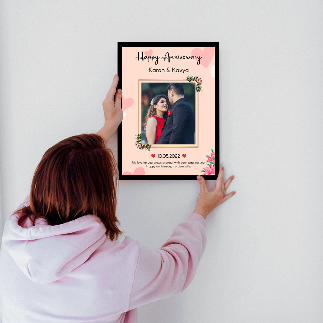 Anniversary photo frame-27