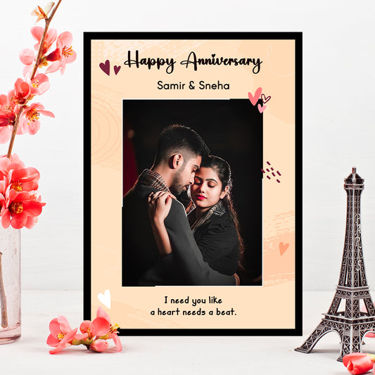 Anniversary photo frame-28