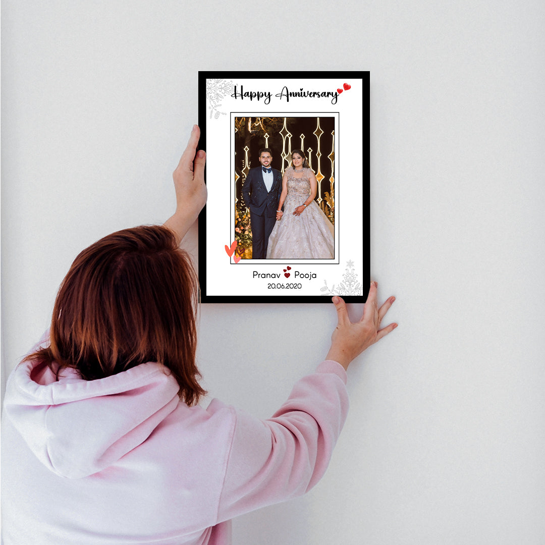 Anniversary photo frame-29