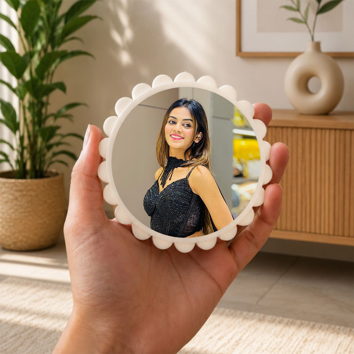 Customised Round Photo Night Lamp